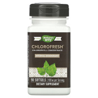 Хлорофіл, Nature`s Way, Chlorofresh, 90 капсул